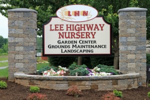Lee Highway Nursery Landscaping Sign